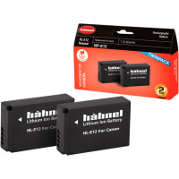 Produktbild för Hähnel Battery Canon HL-E12 / LP-E12 Twin Pack