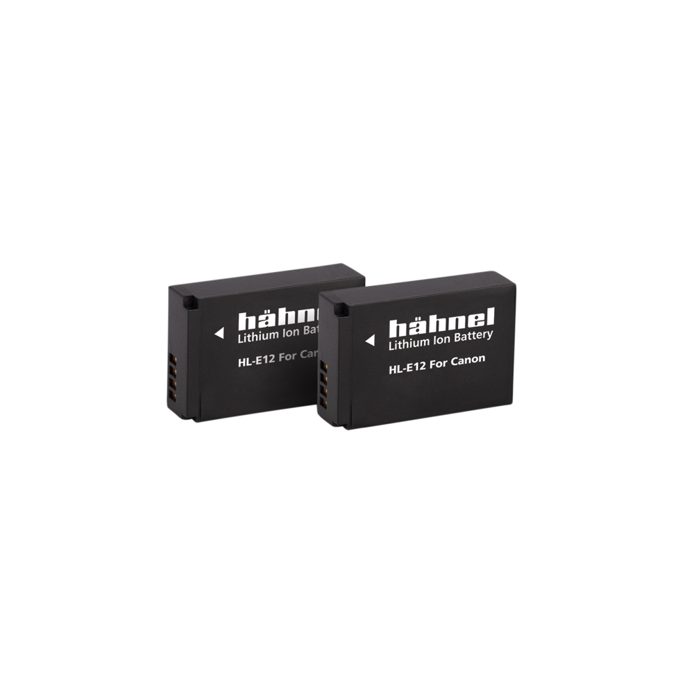 Produktbild för Hähnel Battery Canon HL-E12 / LP-E12 Twin Pack