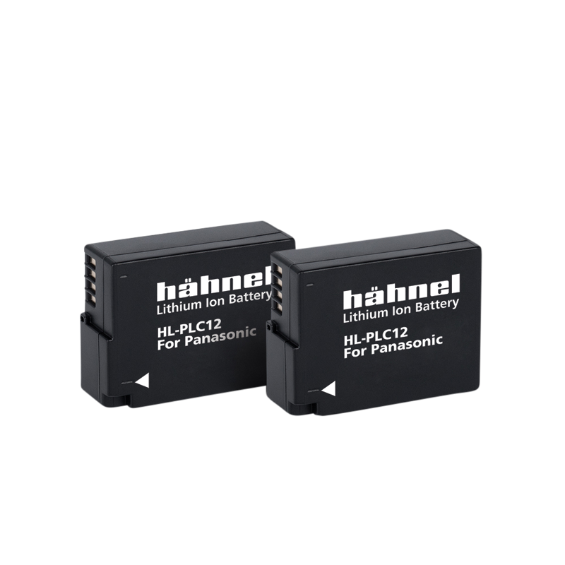 Produktbild för Hähnel Battery Panasonic HL-PLC12 / DMW-BLC12 Twin Pack