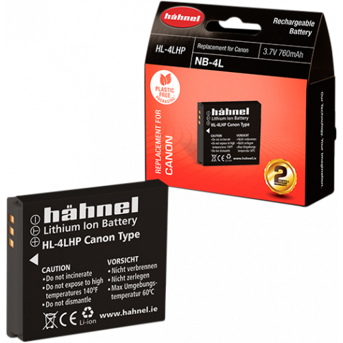 HÄHNEL Hähnel Battery Canon HL-4LHP / NB-4LHP