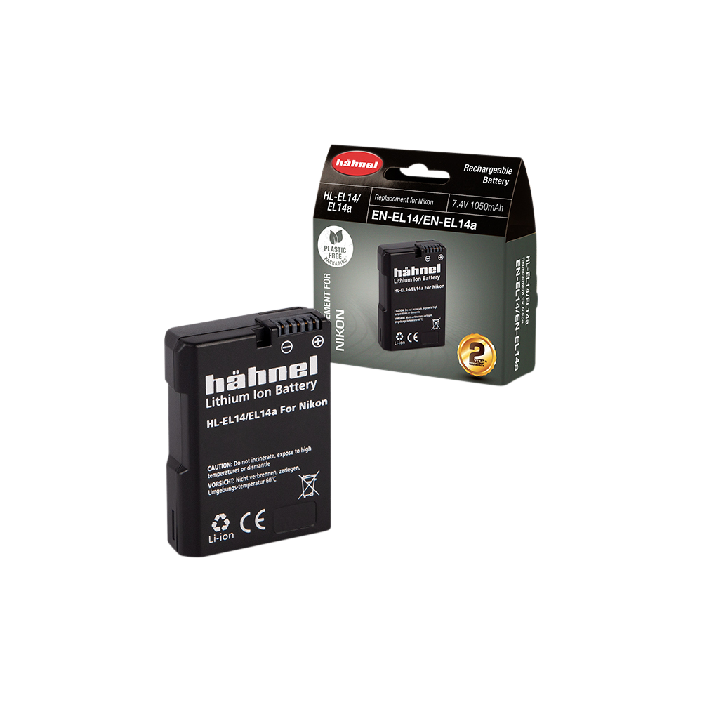 Produktbild för Hähnel Battery Nikon HL-EL14/14A / EN-EL14/14a