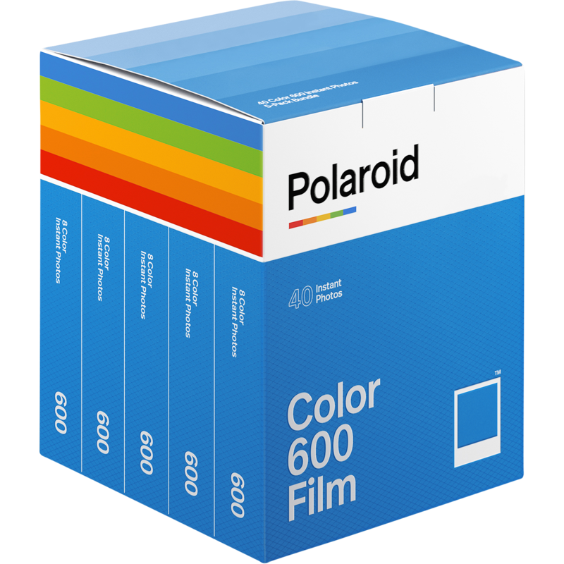 Produktbild för POLAROID COLOR FILM FOR 600 5-PACK