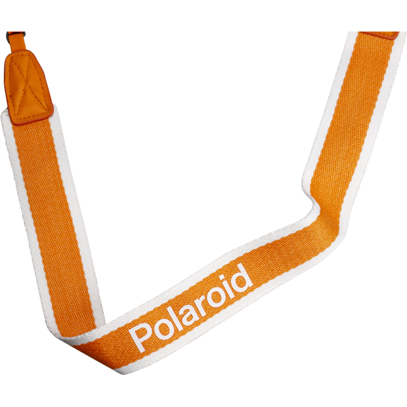 Produktbild för Polaroid Camera Strap Flat Orange Stripe