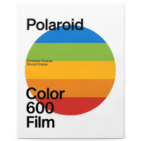 Miniatyr av produktbild för Polaroid Color film for 600 Round Frame