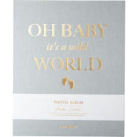 Produktbild för PRINTWORKS PHOTOALBUM BABY ITS A WILD WORLD LARGE