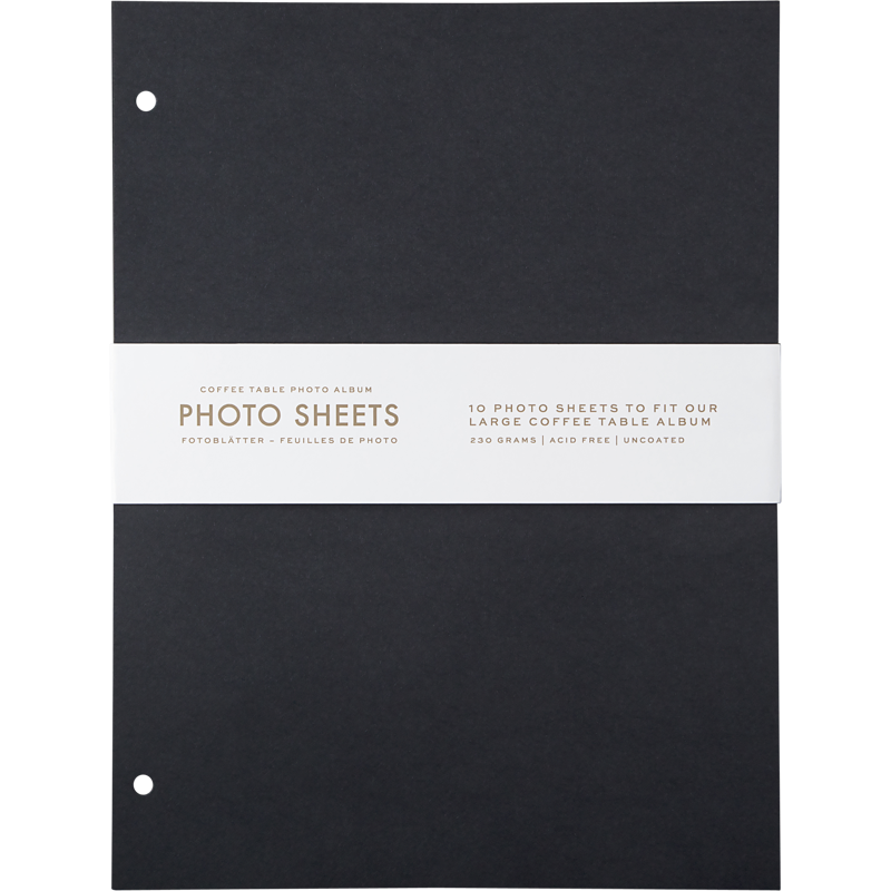 Produktbild för Printworks Refill paper 10-pack Black Large