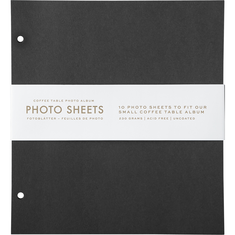 Produktbild för PRINTWORKS REFILL PAPER 10-PACK BLACK SMALL