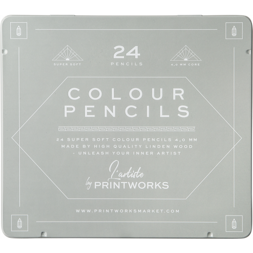 PRINTWORKS Printworks Color Pencils Classic 24 pcs
