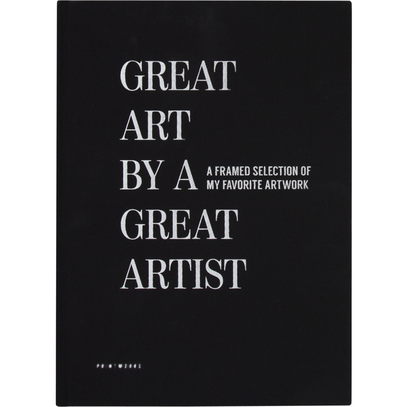Produktbild för PRINTWORKS GREAT ART BY A GREAT ARTIST BLACK