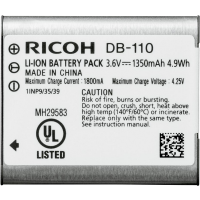 Produktbild för Ricoh Uppladdningsbart Batteri DB-110 OTH