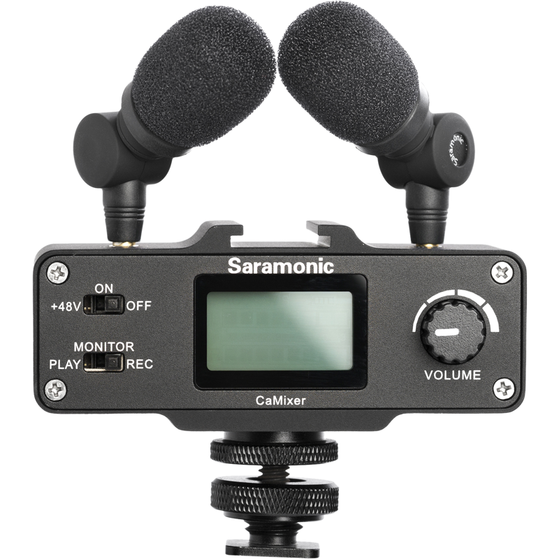 Produktbild för Saramonic SR-XM1, Microphone for SmartMixer,LavMic,  SmartRig+, CaMixer, UwMic 10/9/15 and DSLRs