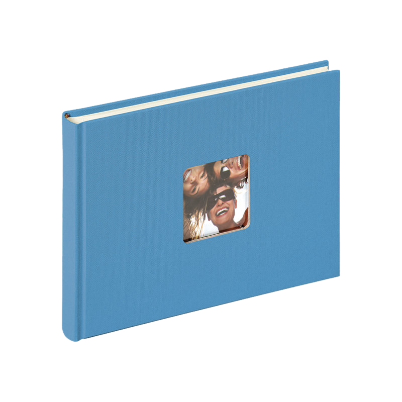 Produktbild för Walther Fun Album 22x16 cm Oceanblue