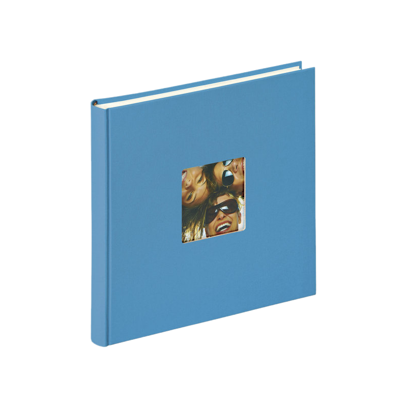 Produktbild för Walther Fun Album 26x25 cm Oceanblue