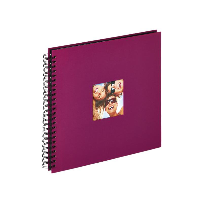 Produktbild för Walther Fun Wire-O Album 30x30 cm Violett