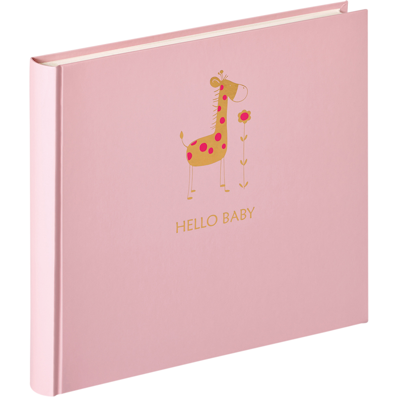 Produktbild för Walther Baby Album Animal 28x25 cm Pink