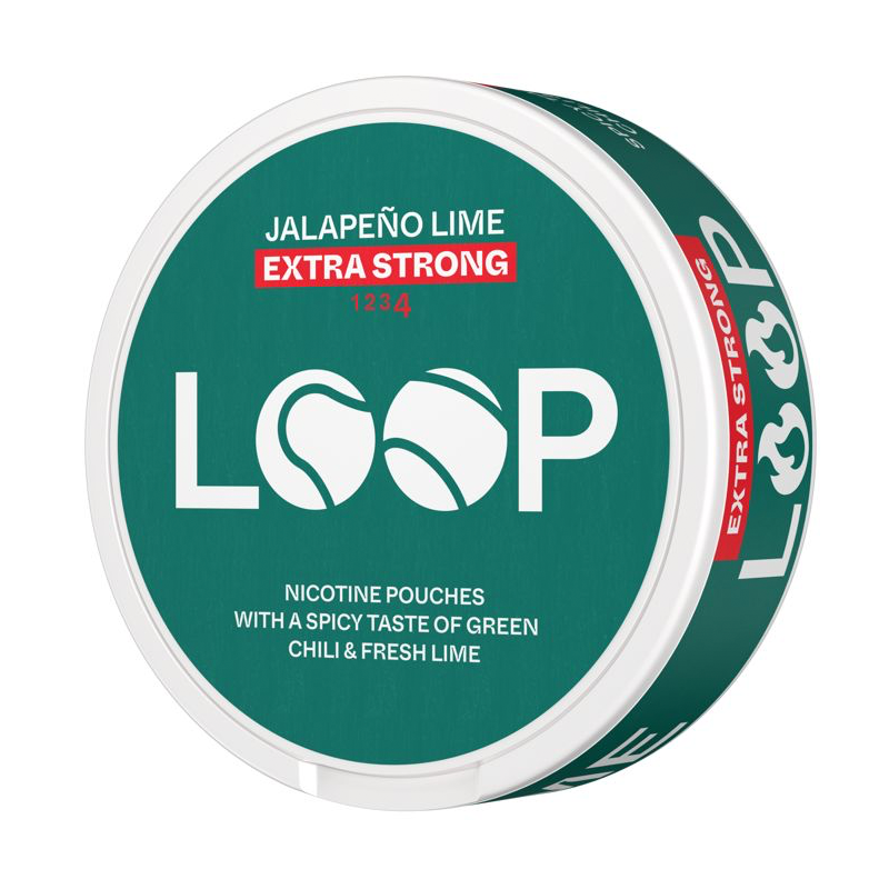 Produktbild för Loop Jalapeno Lime Extra Strong 10-pack