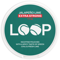 Miniatyr av produktbild för Loop Jalapeno Lime Extra Strong 10-pack