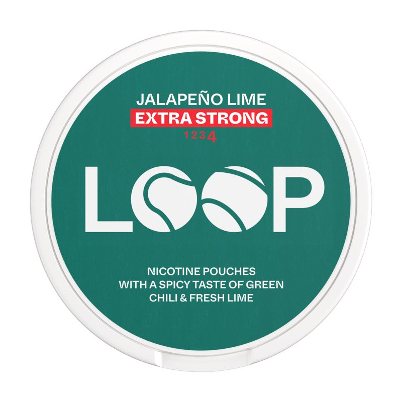 Produktbild för Loop Jalapeno Lime Extra Strong 10-pack