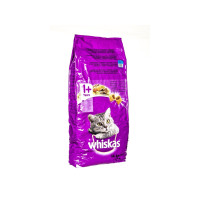 Produktbild för Whiskas torrfoder för vuxna katter med tonfisk