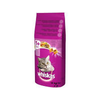 Produktbild för Whiskas torrfoder för vuxna katter med tonfisk