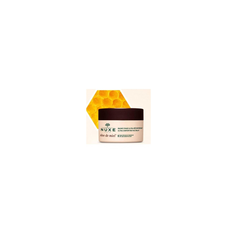 Produktbild för Nuxe Rêve De Miel Ultra Comfortable Face Balm Dry and Sensit...