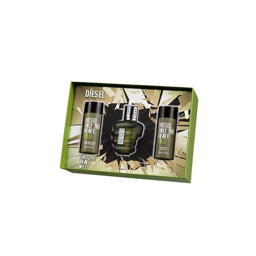 DIESEL Diesel Only The Brave Wild EDT 75ml + Aftershave balm 50ml +...
