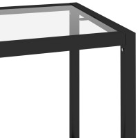 Produktbild för Hylla transparent 100x36x168 cm härdat glas