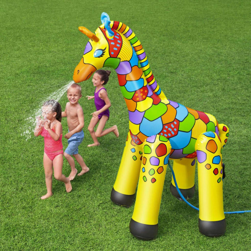 Produktbild för Bestway Jumbo giraff vattenspridare 142x104x198 cm