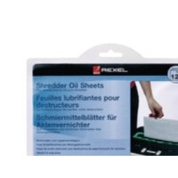Produktbild för Rexel oljeark för dokumentförstörare