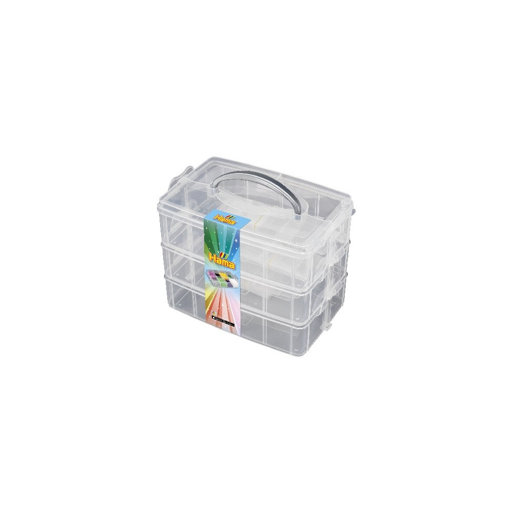 Produktbild för Hama Beads 6750, Förvaringslåda, Translucent, Rektangulär, M...