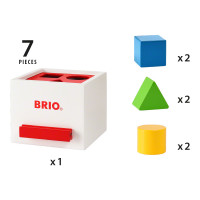 Miniatyr av produktbild för - Sorting Box, White (30250)