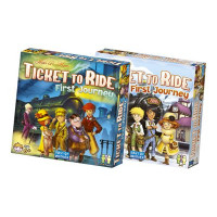 Miniatyr av produktbild för Days of Wonder Ticket to Ride: First Journey (Europe) Ticket to Ride: First Journey (Europe) 60 min Brädspel Resor/äventyr