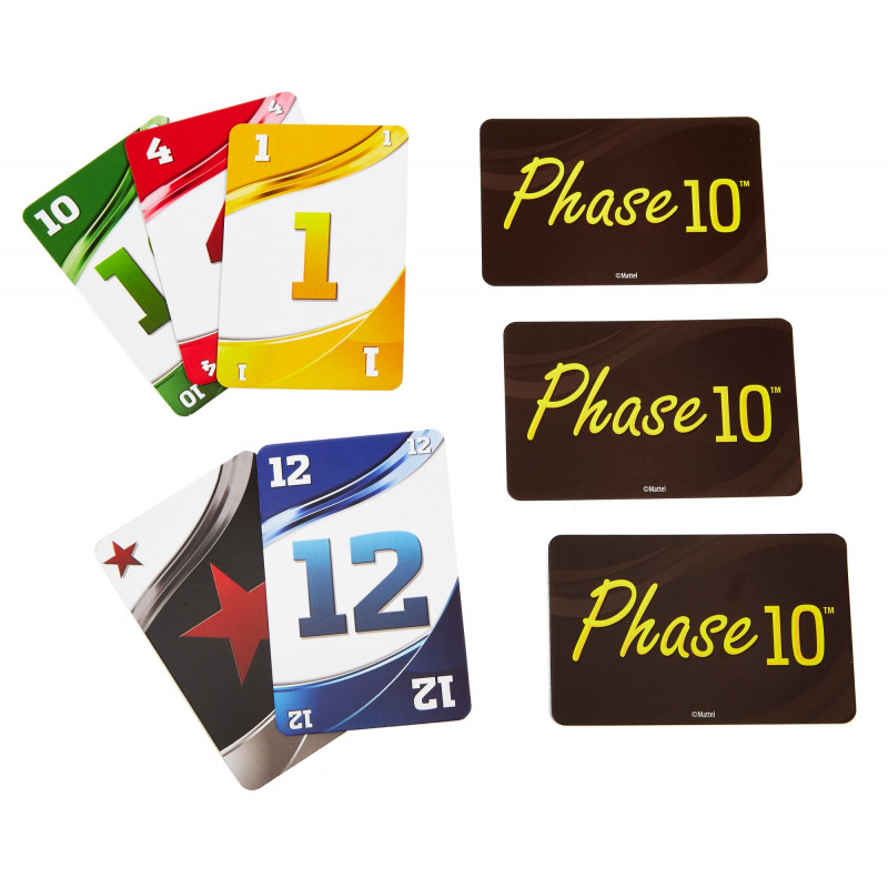 Produktbild för Games Phase 10 Kortspel Kasta kort