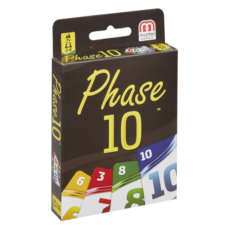 Produktbild för Games Phase 10 Kortspel Kasta kort