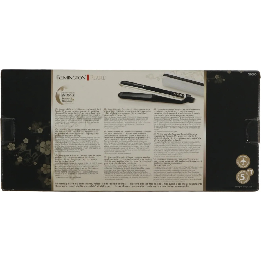 Produktbild för Remington Style Professional S9500 Pearl Hair Straightener - hårstyler