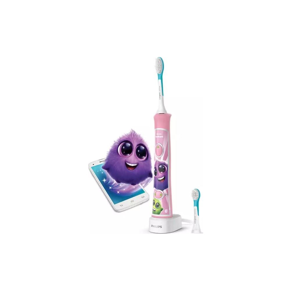 Produktbild för Philips Sonicare For Kids HX6352 - tandborste - rosa