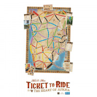 Miniatyr av produktbild för Days of Wonder Ticket To Ride Map Collection: The Heart of Africa Brädspel Familj