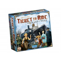 Miniatyr av produktbild för Days of Wonder Ticket to Ride Rails & Sails 120 min Brädspel Resor/äventyr