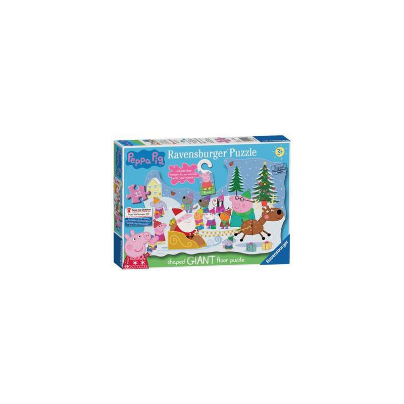 Produktbild för Ravensburger Peppa Pig Christmas Pussel 32 styck Tecknade serier