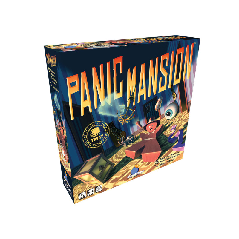 Produktbild för Blue Orange Panic Mansion Brädspel Finmotorik (fingerfärdighet)