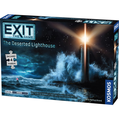 Kosmos Thames & Kosmos EXIT: The Deserted Lighthouse (with Jigsaw Puzzle) Brädspel Strategi