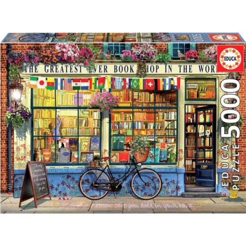 Educa Puzzles Educa 5000 Greatest bookshop in the world