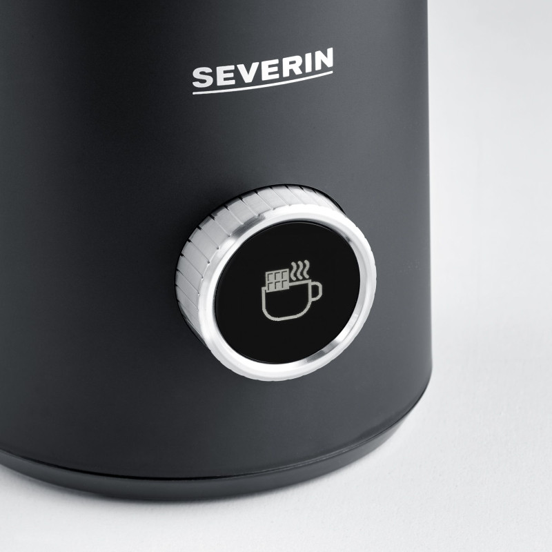 Produktbild för Severin Spuma 700 Plus Automatisk mjölkskummare Svart, Rostfritt stål