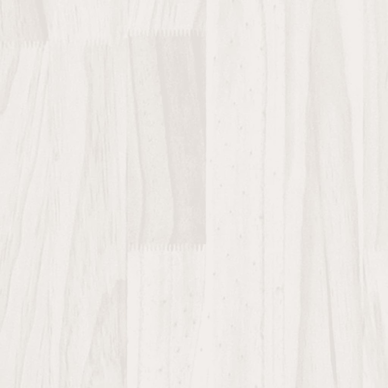 Produktbild för Odlingslåda vit 200x50x70 cm massiv furu