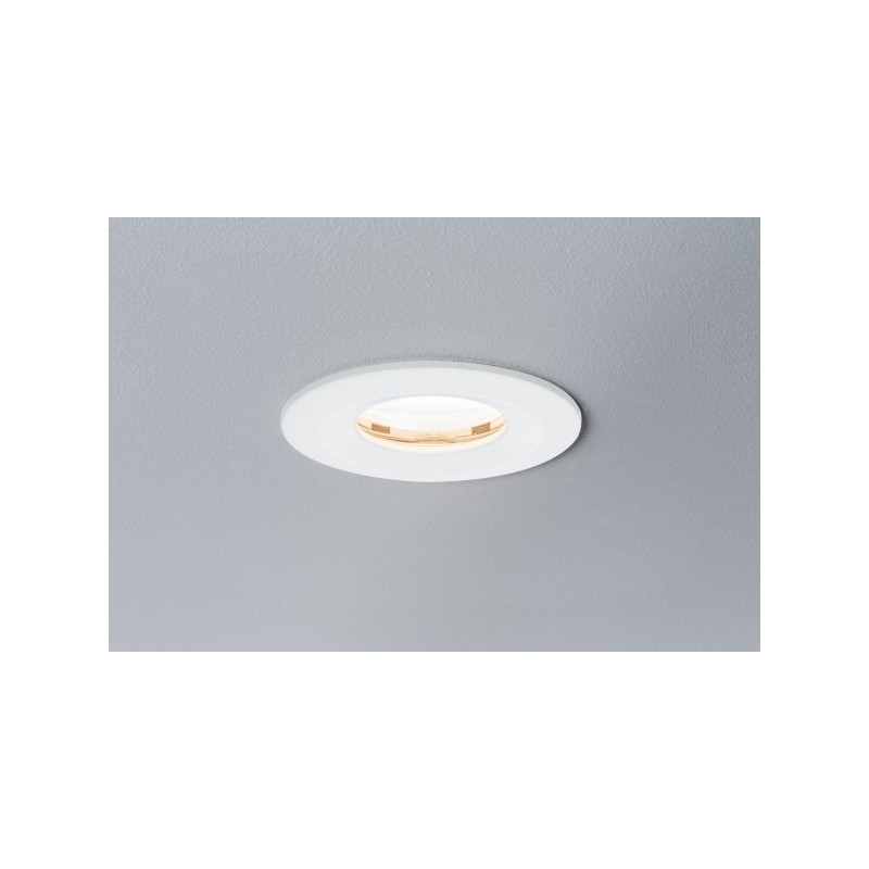 Produktbild för Paulmann 936.25 ljusspottar Nedtryckbar spotlight Vit GU10 LED 7 W
