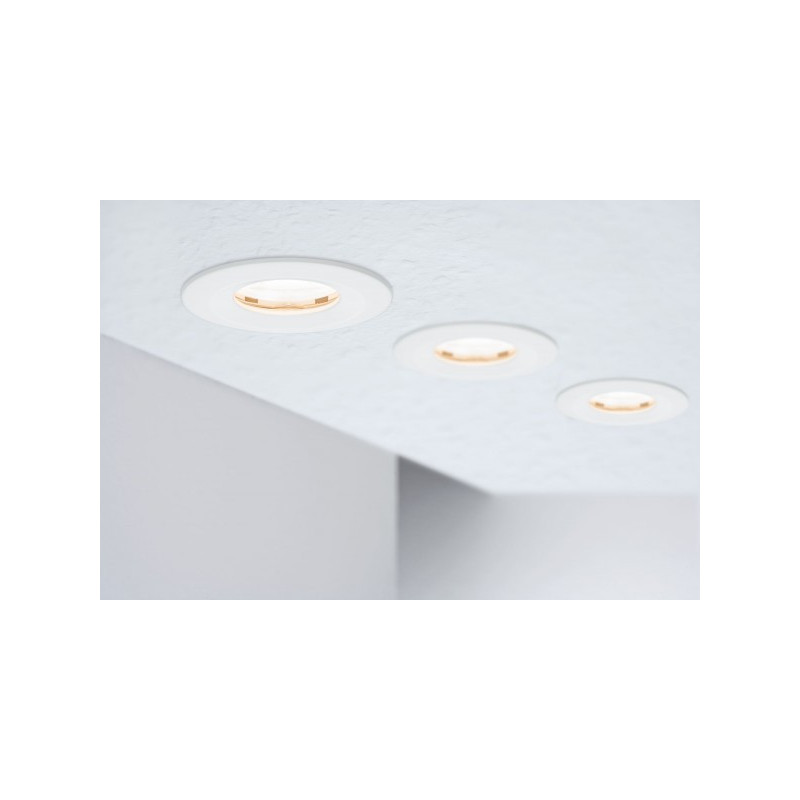 Produktbild för Paulmann 936.25 ljusspottar Nedtryckbar spotlight Vit GU10 LED 7 W