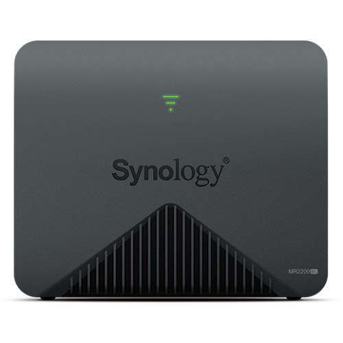 Synology Synology MR2200AC trådlös router Gigabit Ethernet Dual-band (2,4 GHz / 5 GHz) Svart