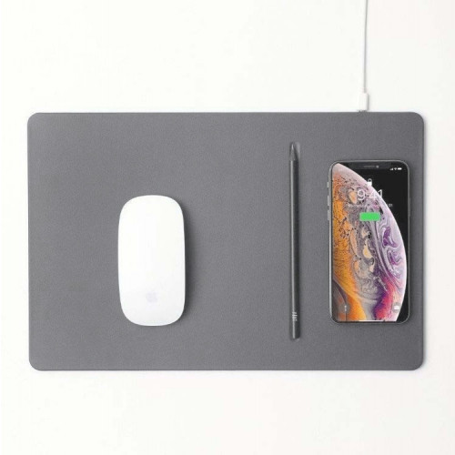 POUT POUT Mouse pad with high-speed wireless charging HANDS 3 PRO dust gray Grå