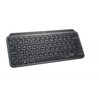 Produktbild för Logitech MX Keys Mini tangentbord Trådlös RF + Bluetooth QWERTY Nordic grafit