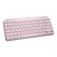 Produktbild för Logitech MX Keys Mini - Office - tangentbord - QWERTY - nordiskt (danska/finska/norska/svenska) - rosa Inmatningsenhet